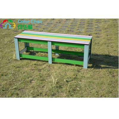 High quality HPL Board Fashion Style Outdoor Garden Bench