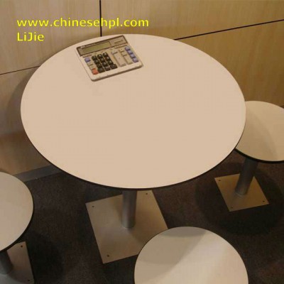 2016 newest design High quality HPL table and chairs set